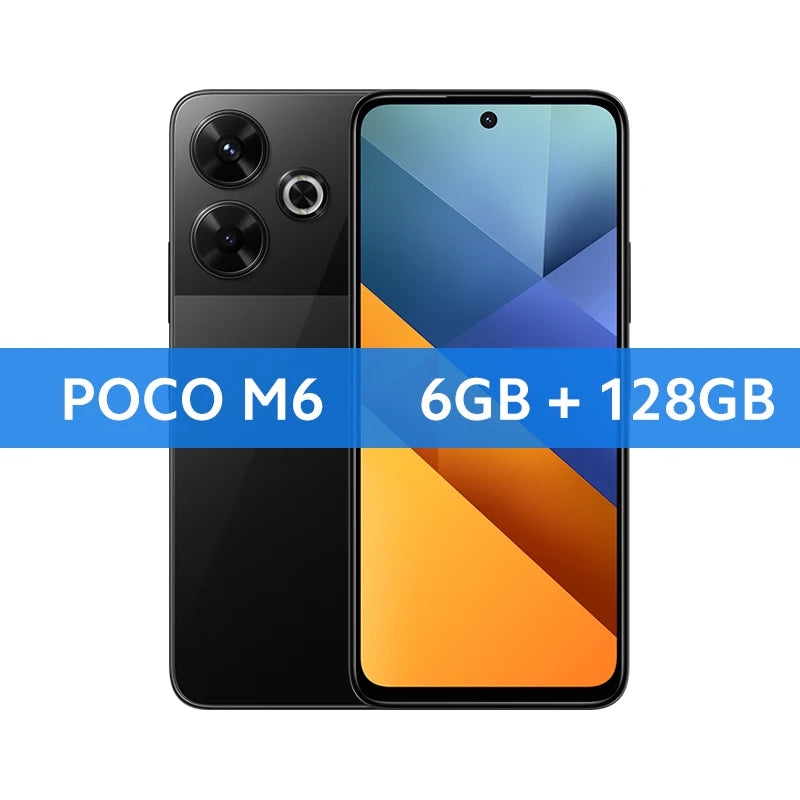 【World Premiere】 M6 Smartphone Global Version NFC Mediatek Helio G91-Ultra 6.79" 90Hz FHD+ Display 33W Fast Charging