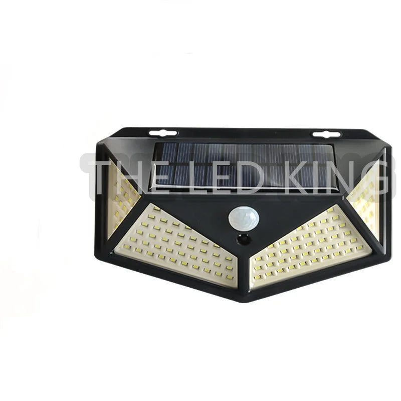 100 LED Solar Light Outdoor Solar Lamp with Motion Sensor Solar LED Light Waterproof Sunlight Powered for Garden Decoration