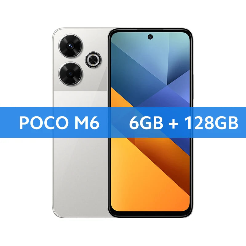【World Premiere】 M6 Smartphone Global Version NFC Mediatek Helio G91-Ultra 6.79" 90Hz FHD+ Display 33W Fast Charging