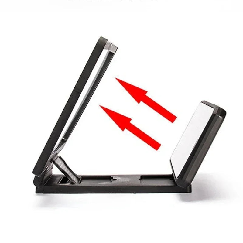 Screen Amplifier Folding Mobile Phone Magnifying Glass HD Stand Video Amplifier Bracket Enlarge Stand Eyes Protection