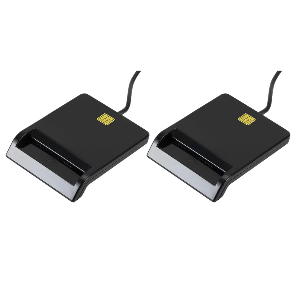 USB Smart Card Reader Stable Operation Reliable Simplicity for DNIE ATM CAC IC ID SIM Card Cloner Connector Windows
