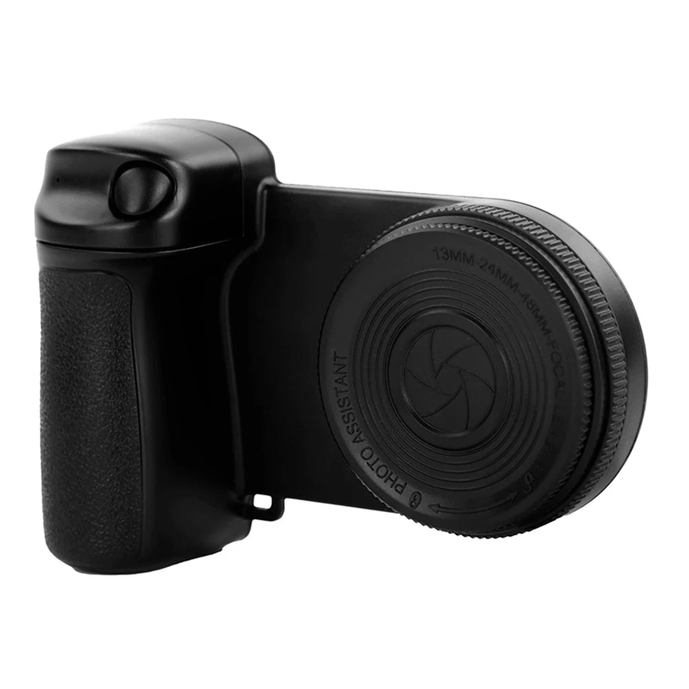 For Magsafe Bluetooth-Compatible Shutter Phone Holder Camera Handle Grip Selfie Stablizer with Fill Light for Android Iphone 16