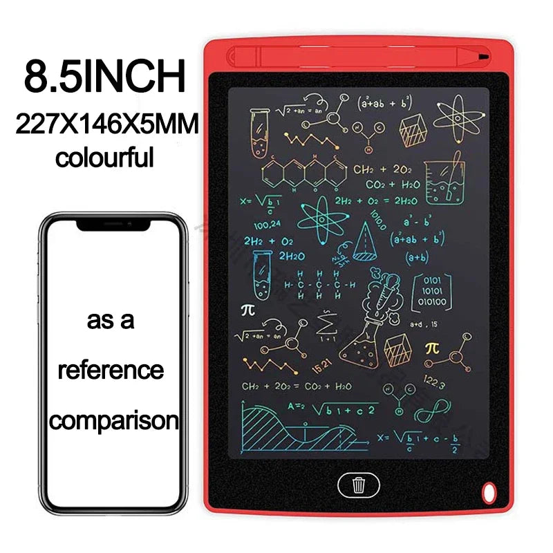 6.5/8.5Inch LCD Writing Tablet Drawing Board Kids Graffiti Sketchpad Toys Handwriting Blackboard Magic Drawing Board Toy Gift