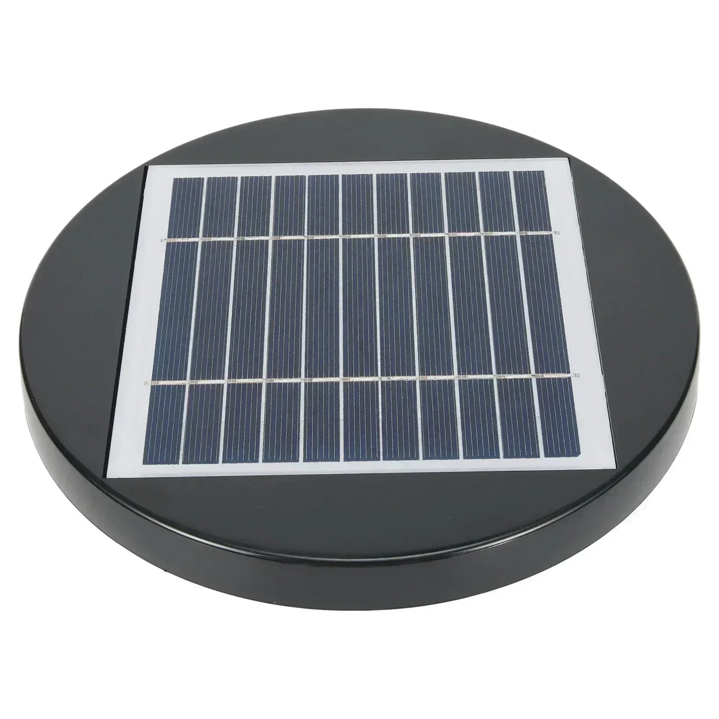 1X RV Solar Powered Ceiling Vent Solar Exhaust Fan RV Roof Fan Ventilator Vent for Marine Camper Shed Trailer Replace Parts