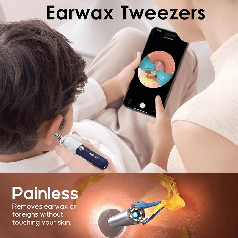 New Earsight plus I35R Visual Ear Cleaner Bendable HD Clipable All-In-1 Earpick Earwax Removal Earpicks Ear Cleaning Tool