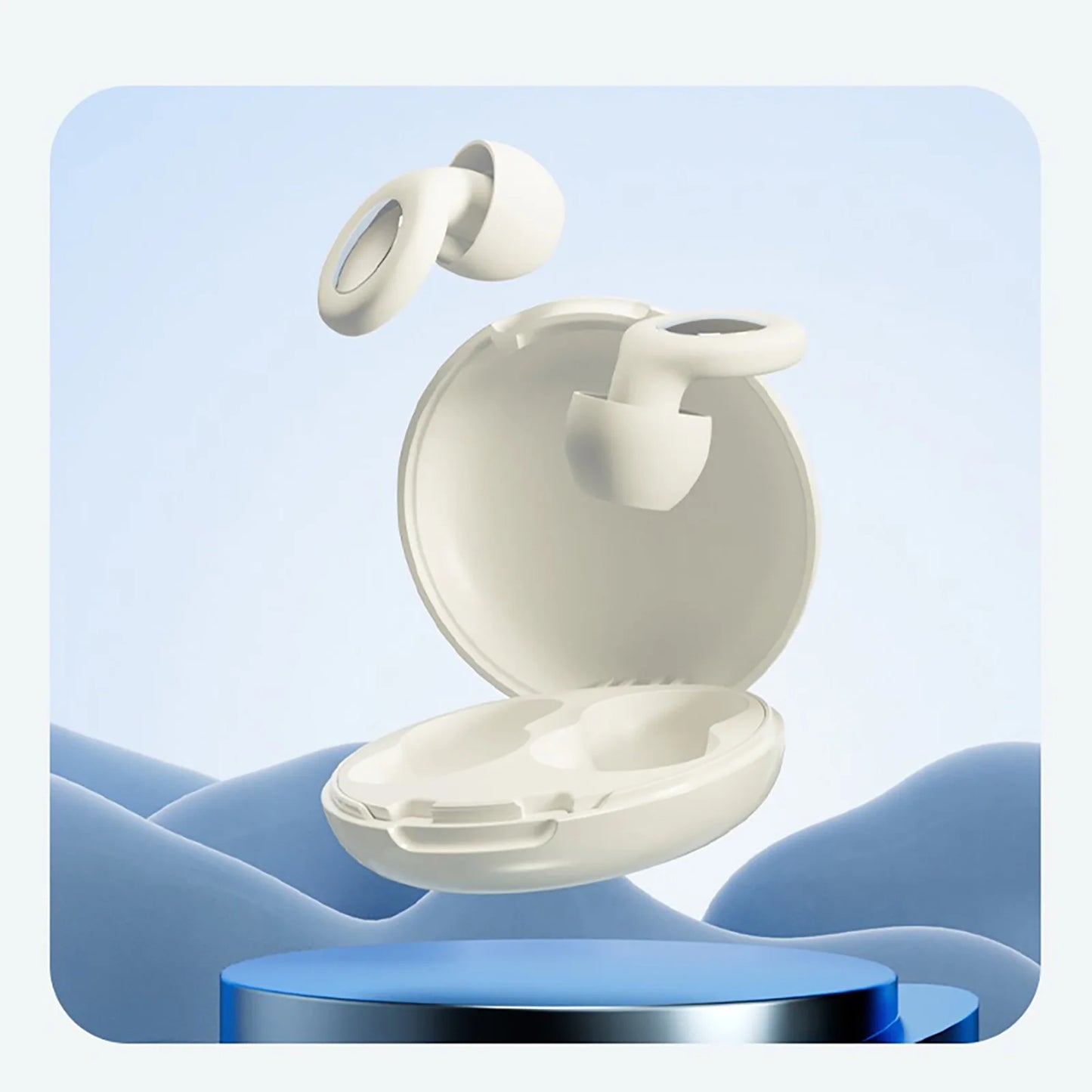 Quiet Ear Plugs for Sleeping Noise Reduction Super Soft Reusable Hearing Protection anti Noise Earplugs for Concerts Travel Work