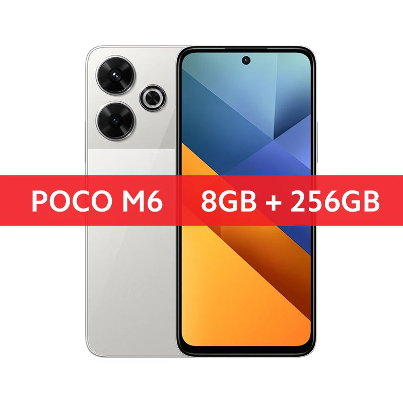 【World Premiere】 M6 Smartphone Global Version NFC Mediatek Helio G91-Ultra 6.79" 90Hz FHD+ Display 33W Fast Charging