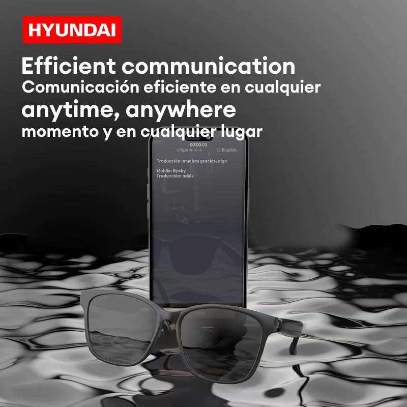 Choice HY-C8 AI Glasses Translation Earphones with Camera Automatic Voice Smart Glasses Multi-Function Keys for Sports