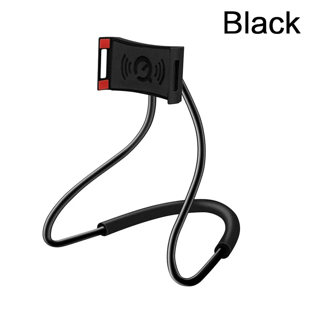 Mobile Phone Holder Hanging Neck Lazy Cellphone Mount Accessories Adjustable 360 Degree Phones Holder Stand for Iphone