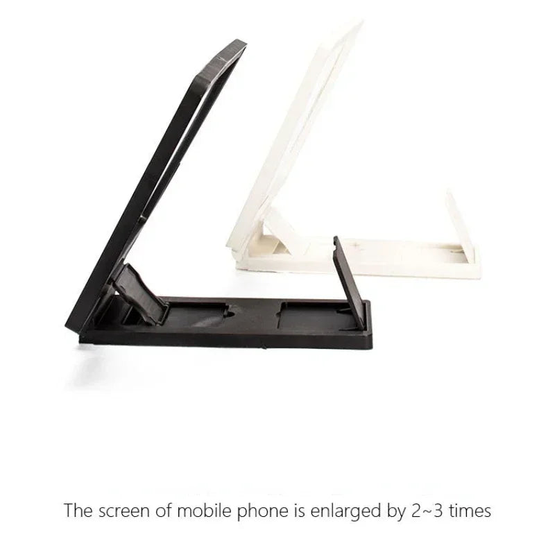 Screen Amplifier Folding Mobile Phone Magnifying Glass HD Stand Video Amplifier Bracket Enlarge Stand Eyes Protection
