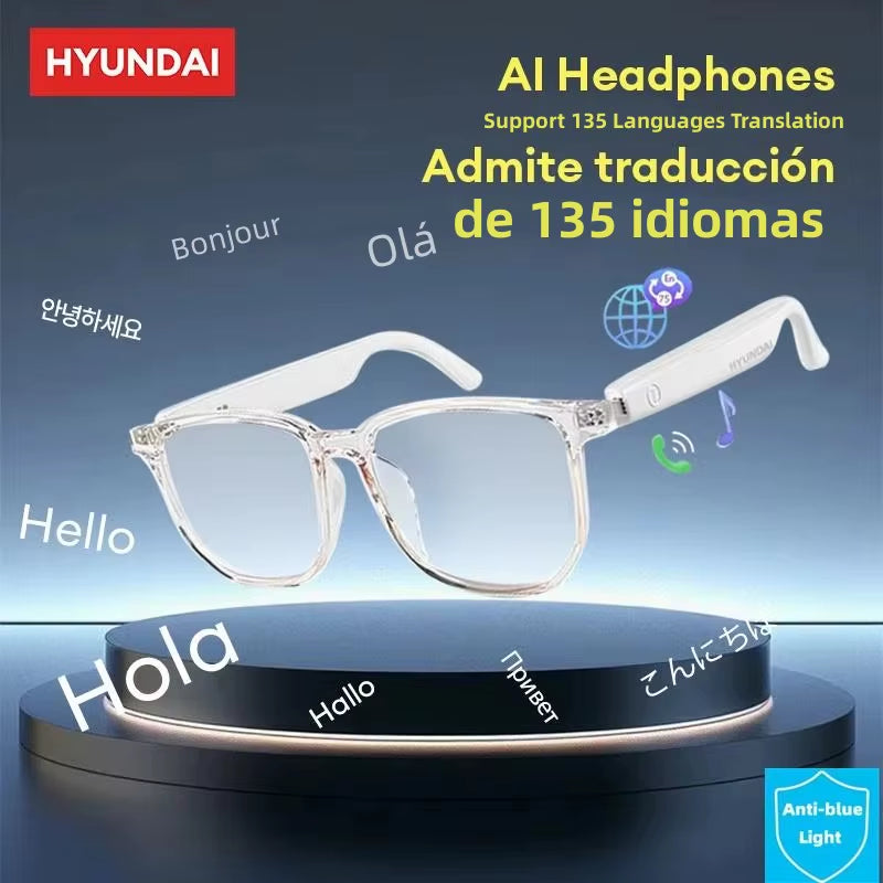 Choice HY-C8 AI Glasses Translation Earphones with Camera Automatic Voice Smart Glasses Multi-Function Keys for Sports