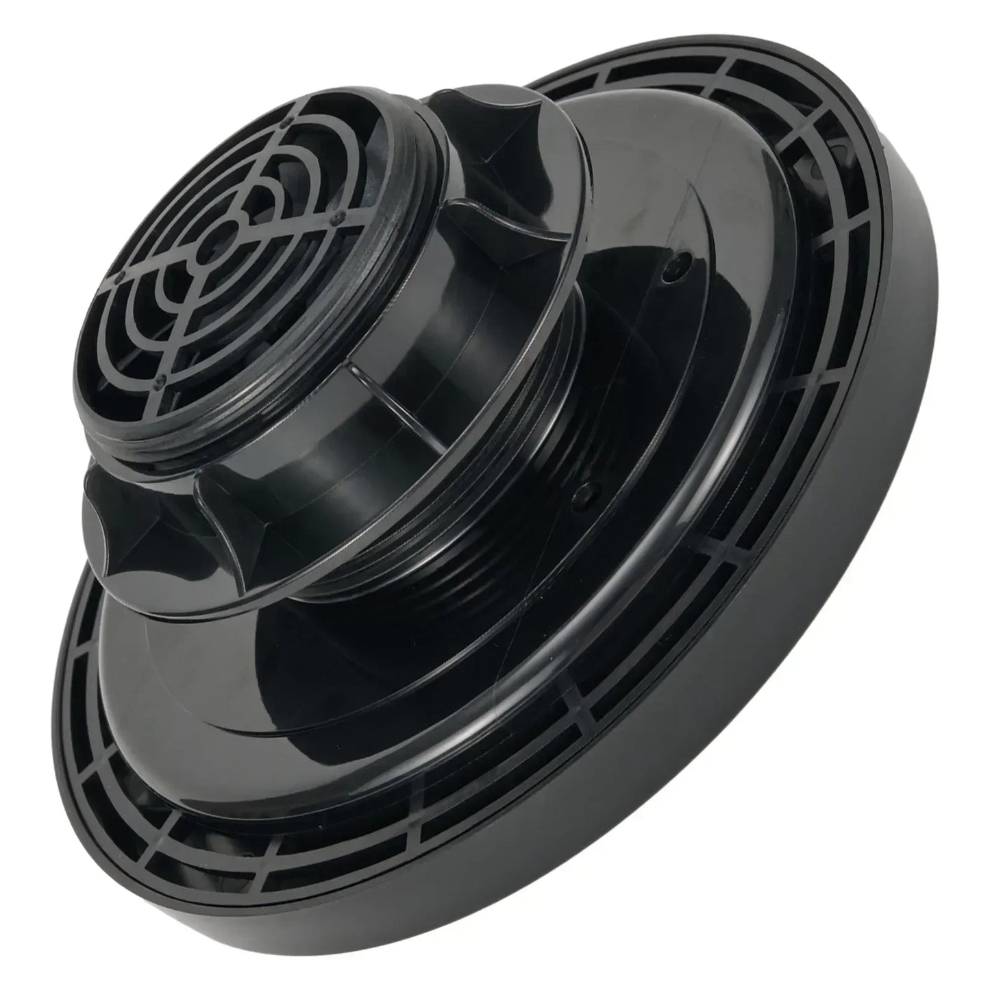 1X RV Solar Powered Ceiling Vent Solar Exhaust Fan RV Roof Fan Ventilator Vent for Marine Camper Shed Trailer Replace Parts