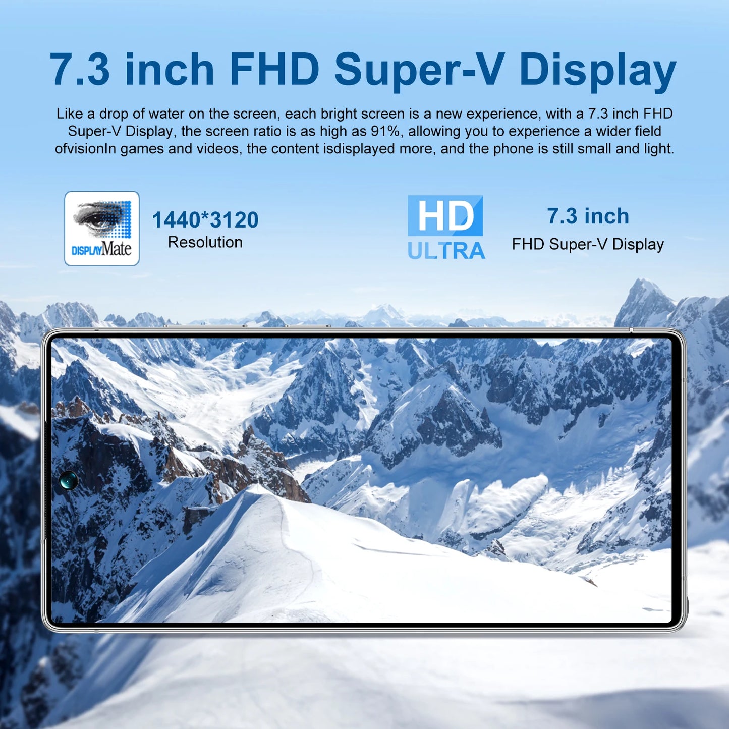 2025 HOT S26 Ultra 7.3HD Global Edition Original Smart Dual Card 7800Mah Battery Facial 5G Dual Card Dual Standby Android 14