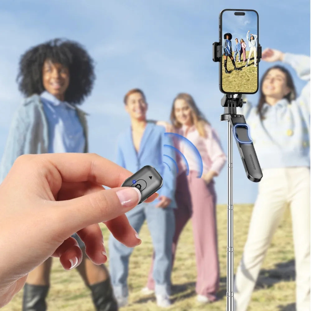 Monopod Remote Shutter with Fill Light for Iphone Samsung Xiaomi Phone Holder Mini Tripod Wireless Bluetooth Selfie Stick