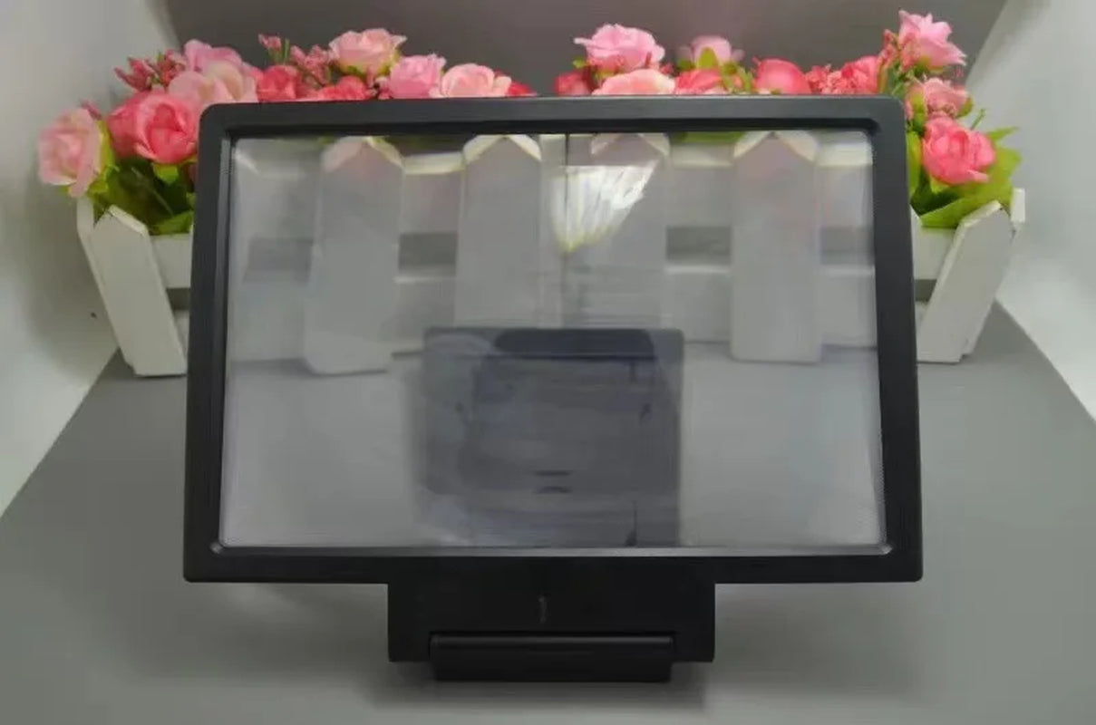 Screen Amplifier Folding Mobile Phone Magnifying Glass HD Stand Video Amplifier Bracket Enlarge Stand Eyes Protection