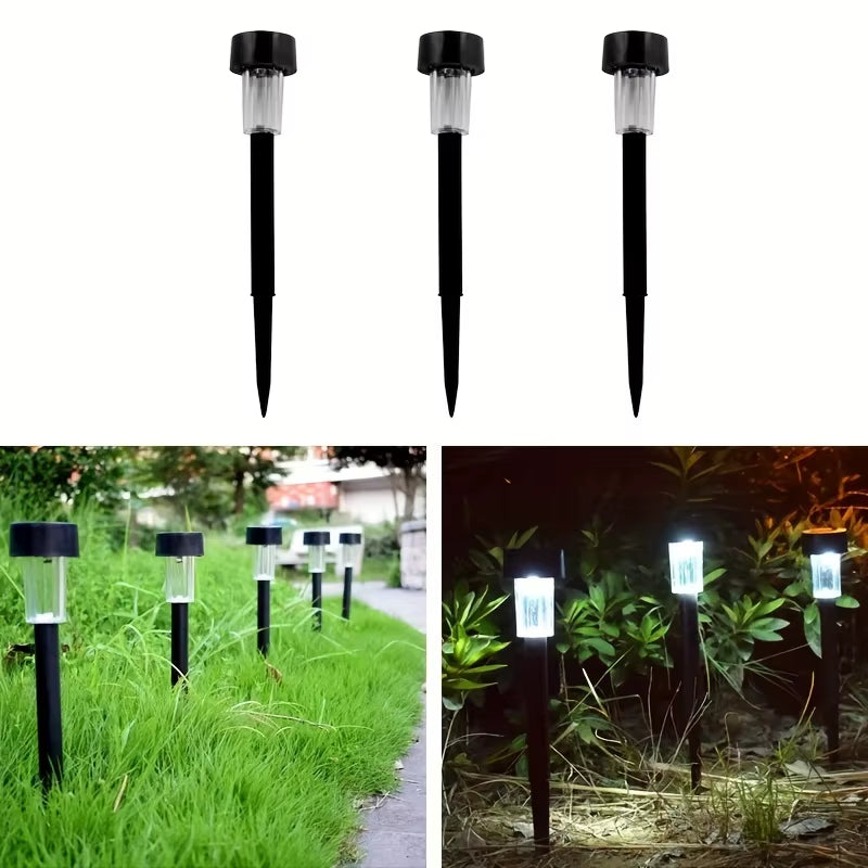 12 Pack Solar Outdoor Lights Solar Garden Light LED Landscape Lighting Waterproof Pathway Lights Decor Walkway Lawn Patio Yard