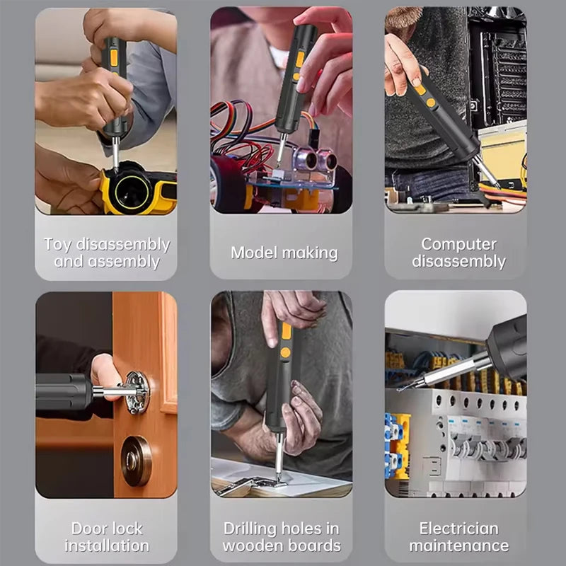 Screwdriver Herramientas Destornilladores Akkuschrauber Avvitatore a Batteria Multifuncionales Destornillador Electrical Tools