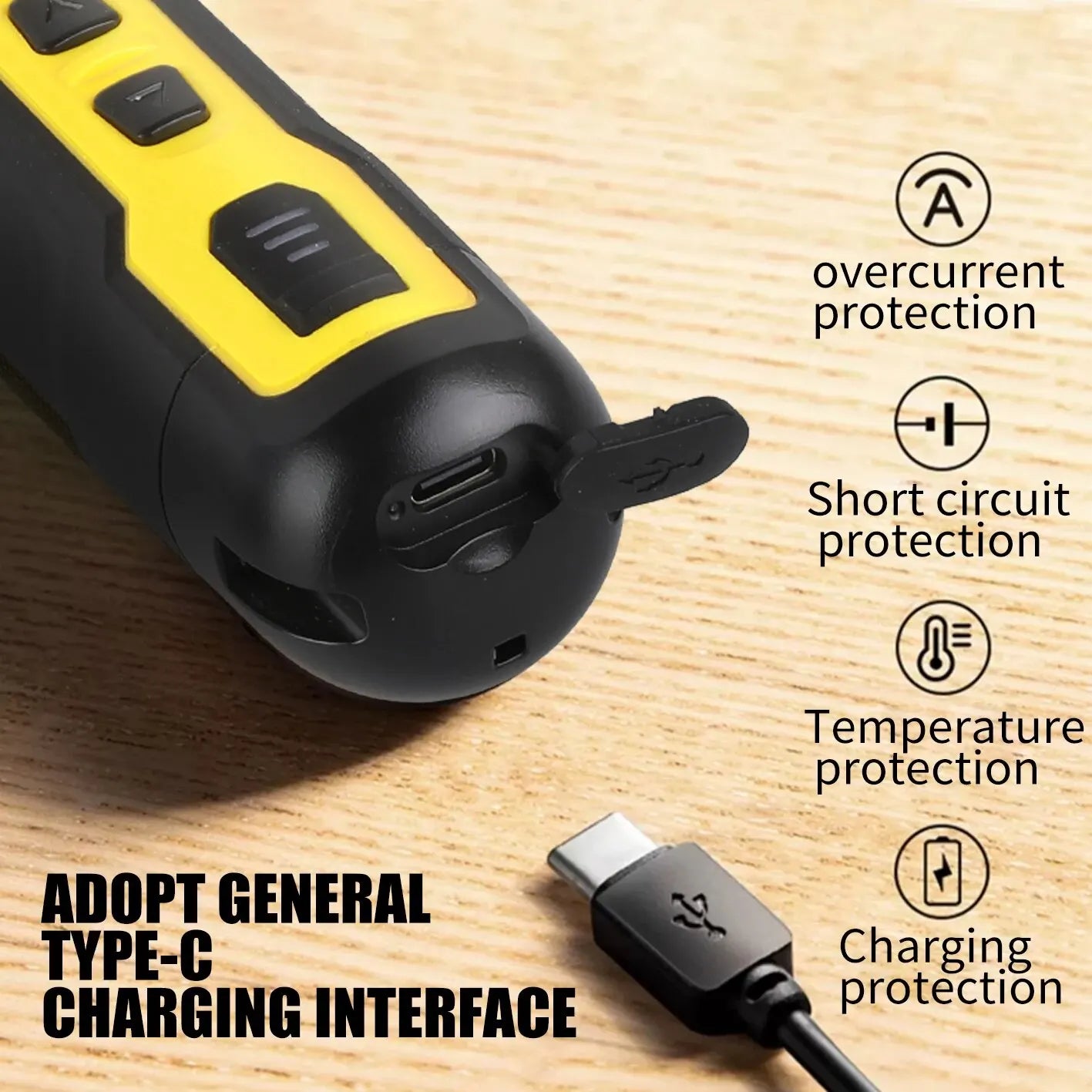 Mini Cordless Electric Screwdriver Rechargeable 1300Mah Adjustment Power Drill Multi-Function Disassembly Torque Repair Tools