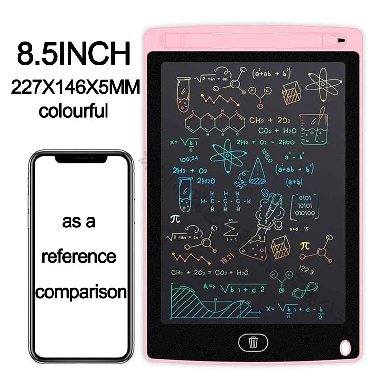 6.5/8.5Inch LCD Writing Tablet Drawing Board Kids Graffiti Sketchpad Toys Handwriting Blackboard Magic Drawing Board Toy Gift