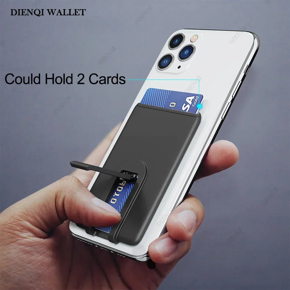 Silicone Credit Card Holder Pop-Up Phone Holder Phone Stand Mobile Phone Stand Holder Mount Stand for Mobile Phone Desk Tablet