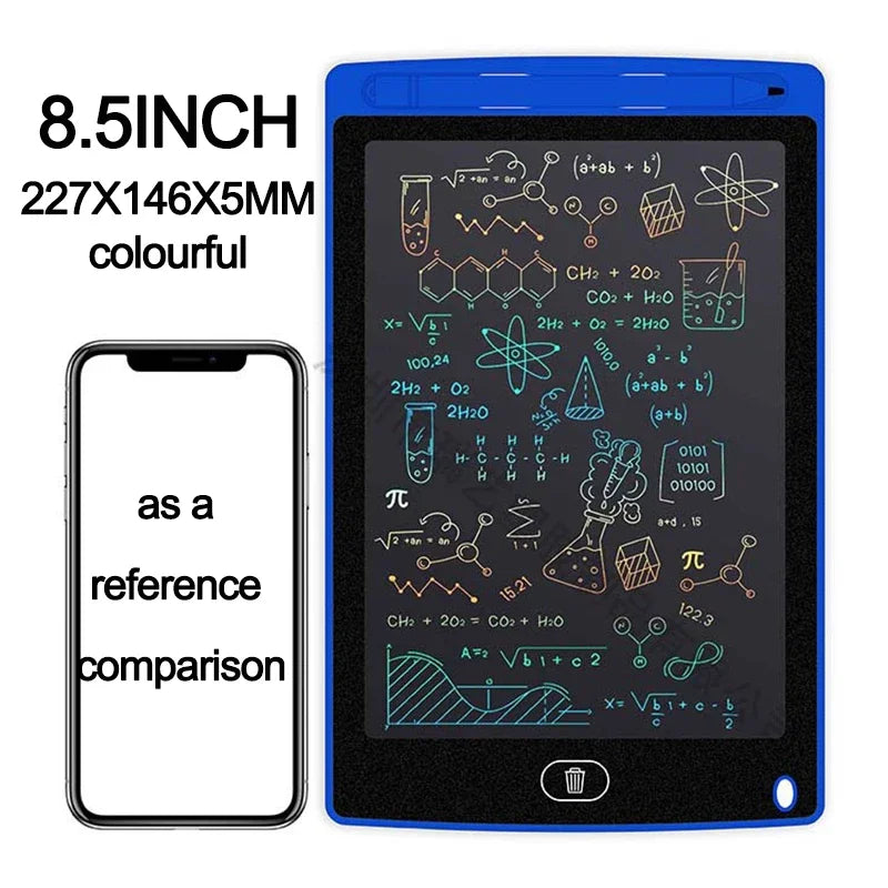 6.5/8.5Inch LCD Writing Tablet Drawing Board Kids Graffiti Sketchpad Toys Handwriting Blackboard Magic Drawing Board Toy Gift