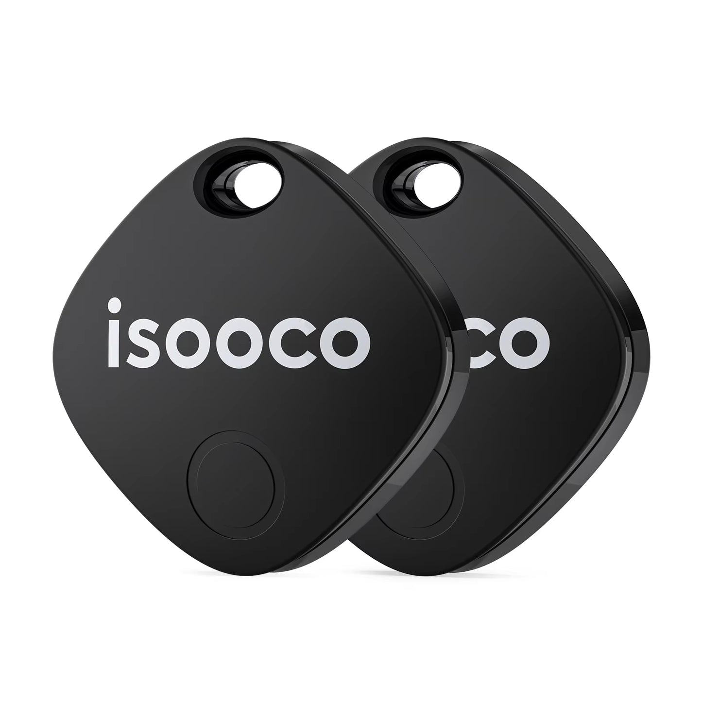 1/2/3/4Pcs Mini Car Locator Anti-Lost Wallet Keychain Smart Tag Bluetooth Tracker Key Item Finder Use Find My (IOS Only)