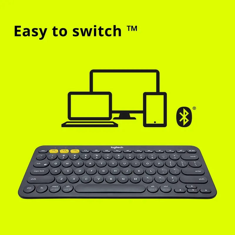 K380 Wireless Bluetooth Network Red Keyboard Tablet Ipad Office