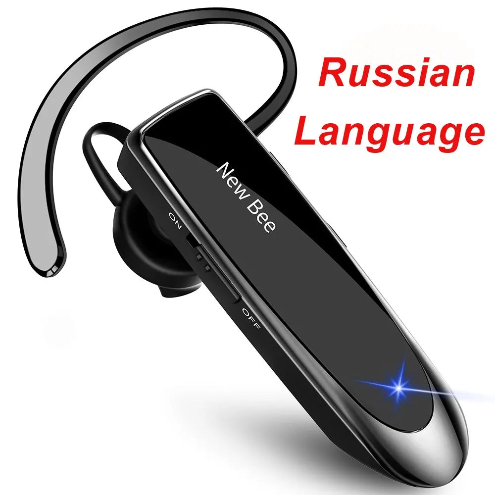 B41 Wireless Bluetooth 5.0 Earphones Hands-Free Mini Headset 22H Music Playing Earpieces with CVC 6.0 Mic for Iphones