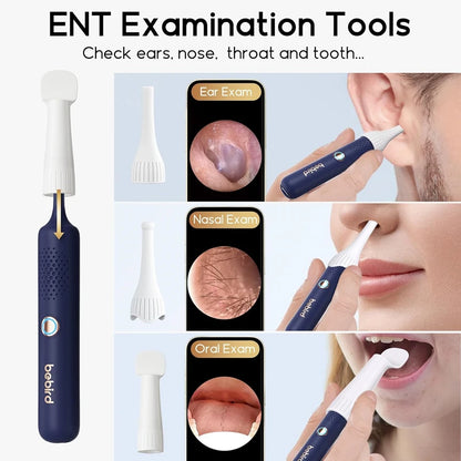 New  Earsight plus I35R Visual Ear Cleaner Bendable HD Clipable All-In-1 Earpick Earwax Removal Earpicks Ear Cleaning Tool