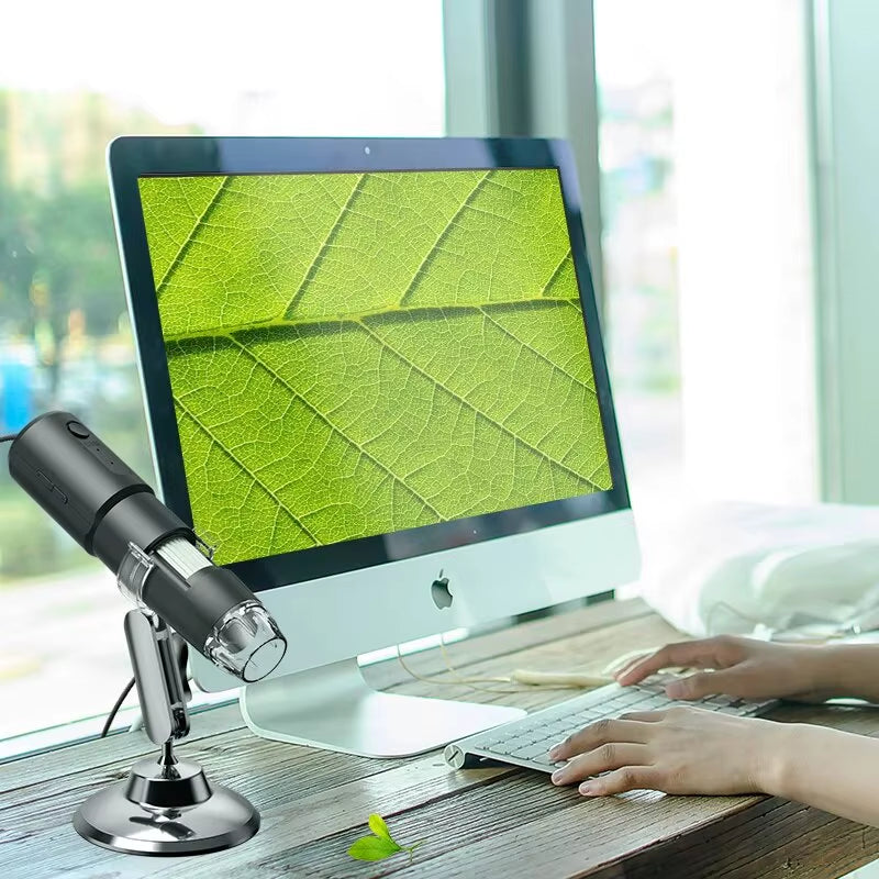 Wireless Digital Microscope 50X-1000X Magnification Flexible Stand for Android IOS Iphone PC Electronic Stereo Wifi Microscope