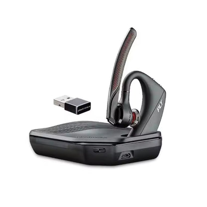 VOYAGER 5200 Over-Ear Noisy Noise Cancelling Call Poly Smart Voice-Activated Business Bluetooth Headset