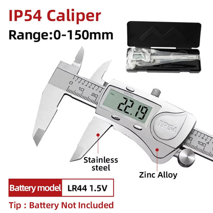 Digital Pachometer Metal Caliper Professional Vernier Caliber Measuring Tools Woodworking Thick Gauge Depth Electronic Ruler