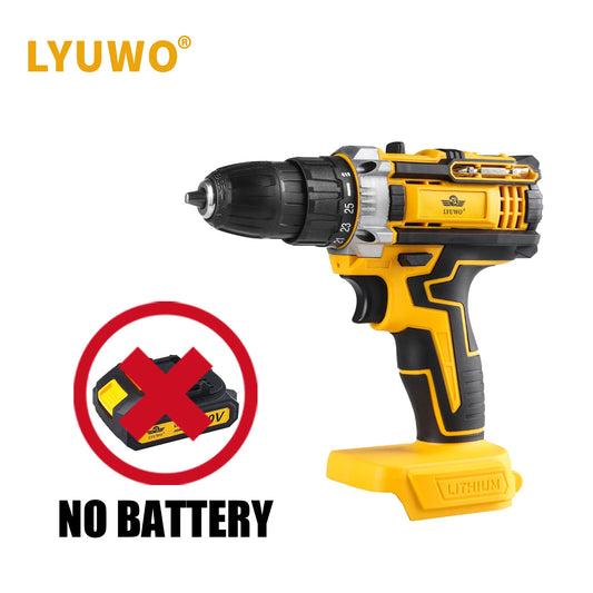 Rechargeable Electric Hand Drill, Pistol Drill, Electric Screwdriver, Household Impact Hand Drill Tool,Use MT Battery