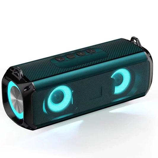 RGB Speaker EBS-045 Aliexpress Choice Portable Wireless Music Player Soulder Straps LED Bluetooth 5.0 TF USB-C ‌Outdoor‌
