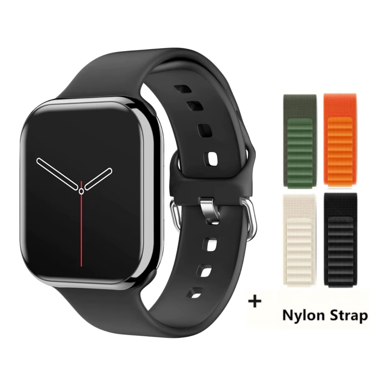 2025 Series 10 Watch 10 GPS Smart Watch Memory Music Video Bluetooth Call Heart Rate Waterproof NFC Smartwatch for Android IOS