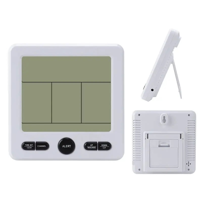 Weather Station Wireless Indoor Outdoor Thermometer Digital Temperature Hygrometer with 3Pcs Remote Sensors Smart Home