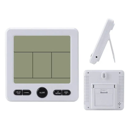 Weather Station Wireless Indoor Outdoor Thermometer Digital Temperature Hygrometer with 3Pcs Remote Sensors Smart Home