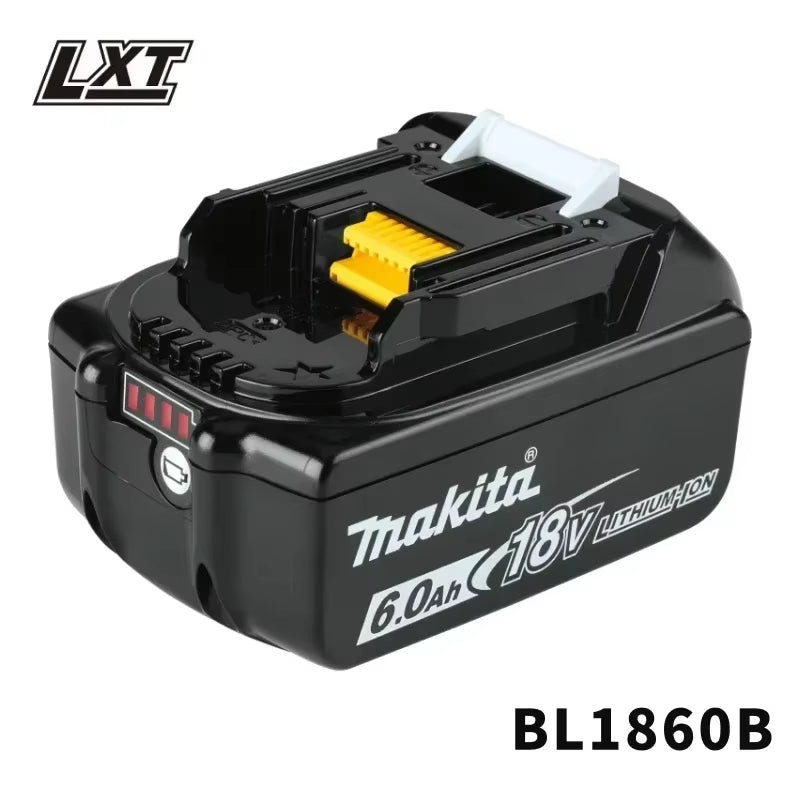100% Original  18V 6.0Ah Battery, for  BL1830， BL1830B， BL1840 ，BL1840B ，BL1850 BL1860B Power Tools Battery