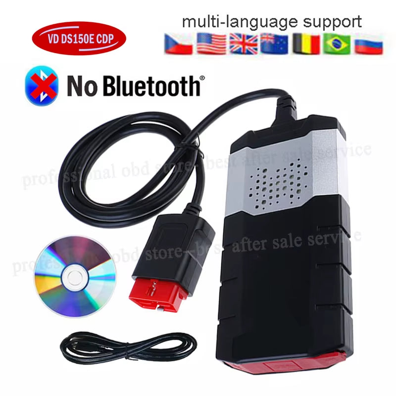 2026 TNESF DELPHIS ORPDC Obd2 Obd Scanner NEW VCI 2021.11 KEYGEN  Bluetooth with USB Car Truck Diagnostic Tools