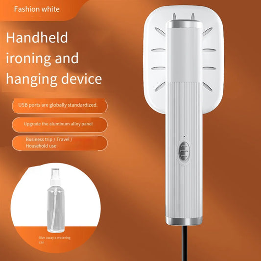 Travel Friendly Portable Steam Iron Mini Handheld Garment Steamer USB Powered Compact Design for Wrinkle Removal
