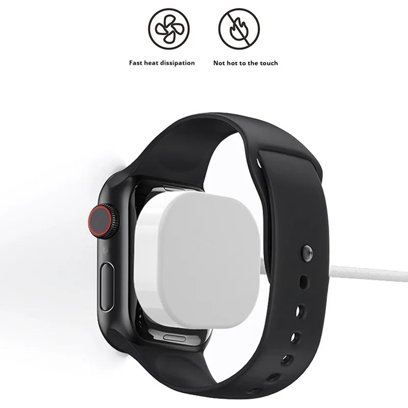 Magnetic Wireless Fast Charger for Apple Watch Series 10 9 8 7 6 5 4 3 2 1 Ultra Hermes Edition Portable Iwatch Charging Cable