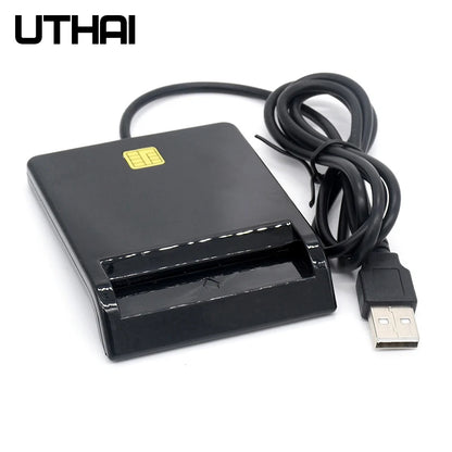 X02 USB SIM Smart Card Reader for Bank Card IC/ID EMV SD TF MMC Cardreaders USB-CCID ISO 7816 for Windows 7 8 10 Linux OS