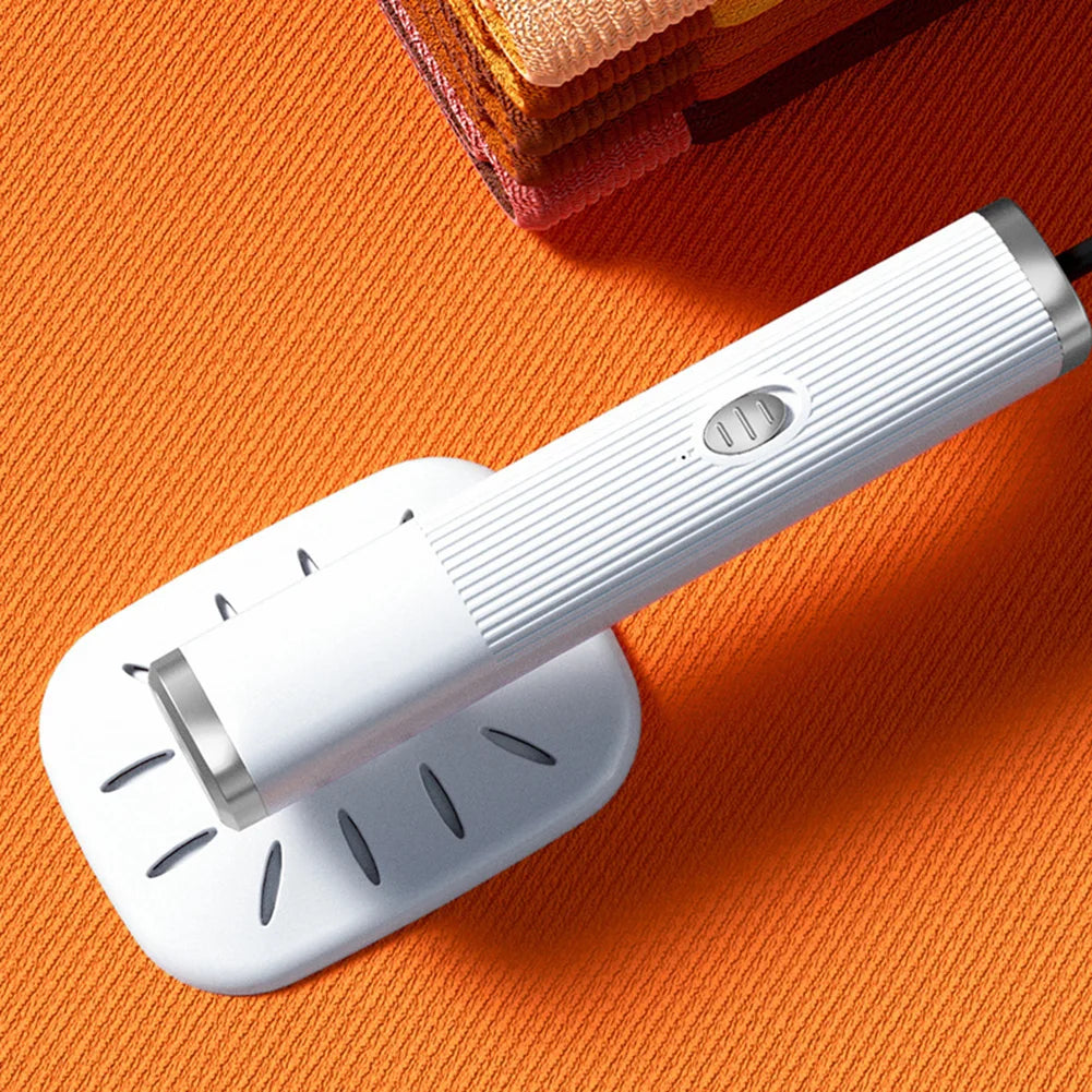 Travel Friendly Portable Steam Iron Mini Handheld Garment Steamer USB Powered Compact Design for Wrinkle Removal