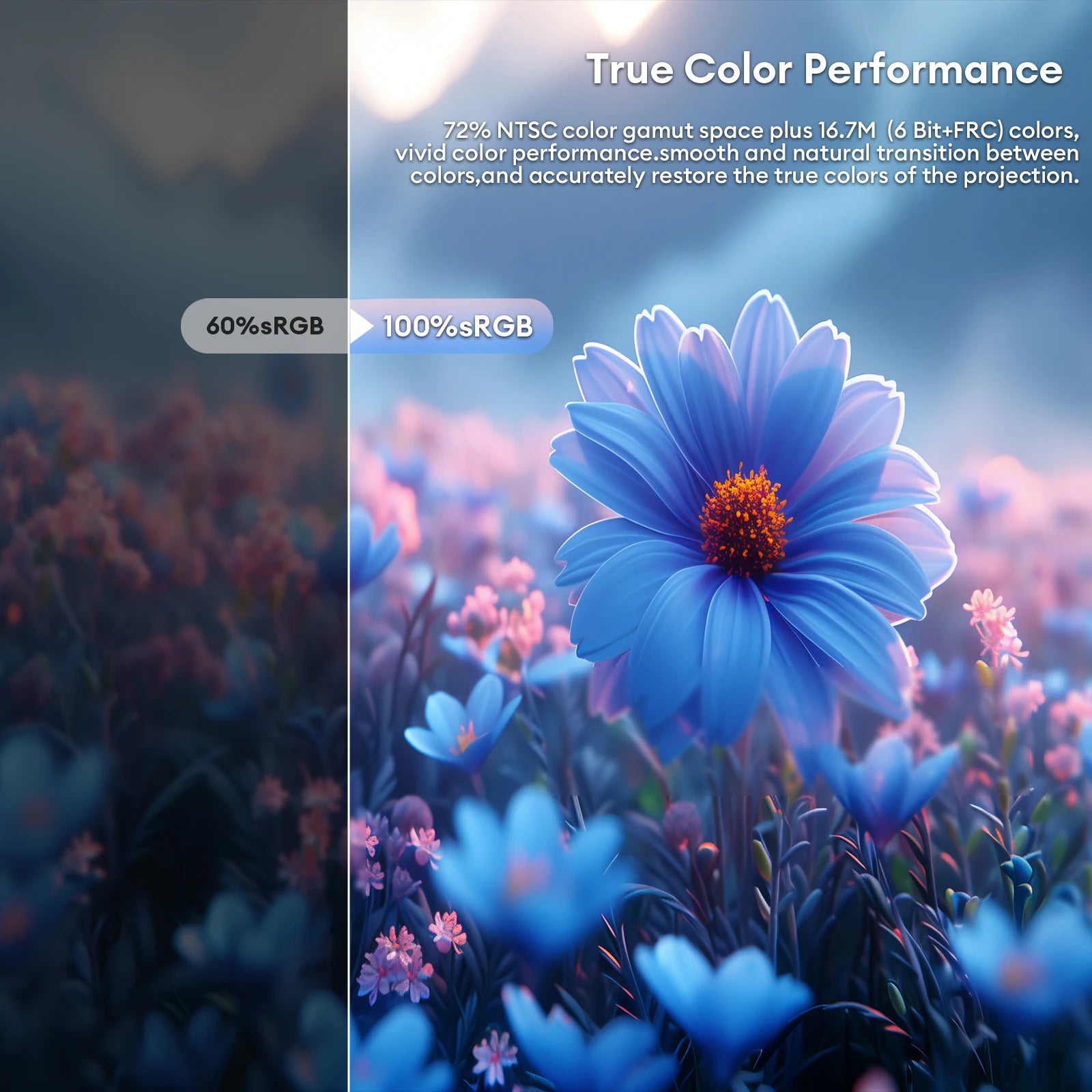 15.6" FHD 100%Srgb 300Nits Ultra Thin Back Stand Design Portable Monitor for Phone Gaming Laptop