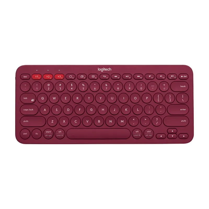 K380 Wireless Bluetooth Network Red Keyboard Tablet Ipad Office