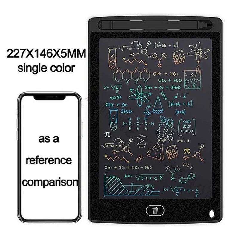 6.5/8.5Inch LCD Writing Tablet Drawing Board Kids Graffiti Sketchpad Toys Handwriting Blackboard Magic Drawing Board Toy Gift