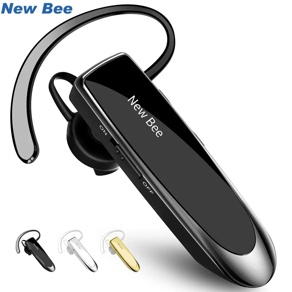 B41 Wireless Bluetooth 5.0 Earphones Hands-Free Mini Headset 22H Music Playing Earpieces with CVC 6.0 Mic for Iphones