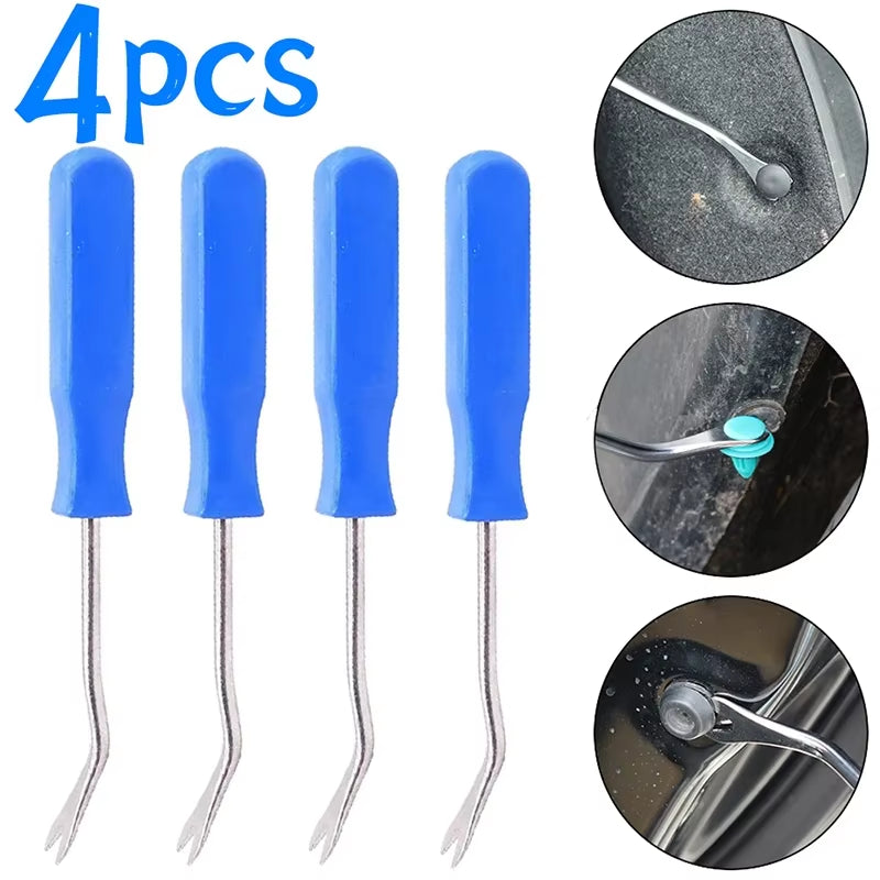 Car Disassembly Buckle Screwdriver Trim Clip Panel Upholstery Fastener Removal Open Pry Tool Clip Plier Quickly Remove Tool