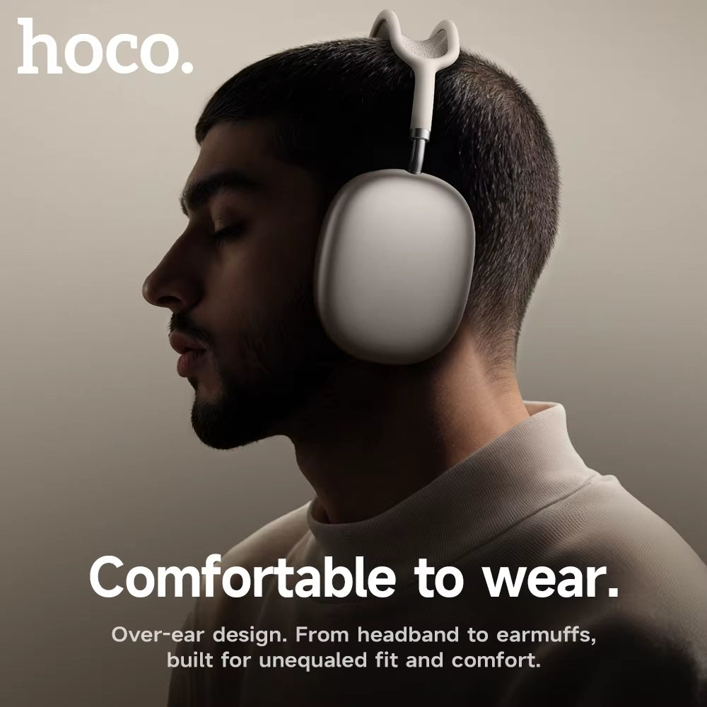 W65 plus Airpods Max ANC Noise Reduction Bluetoothe Headphone over Ear Big Earphones Hifi Headsets with Magnetic Earmuffs