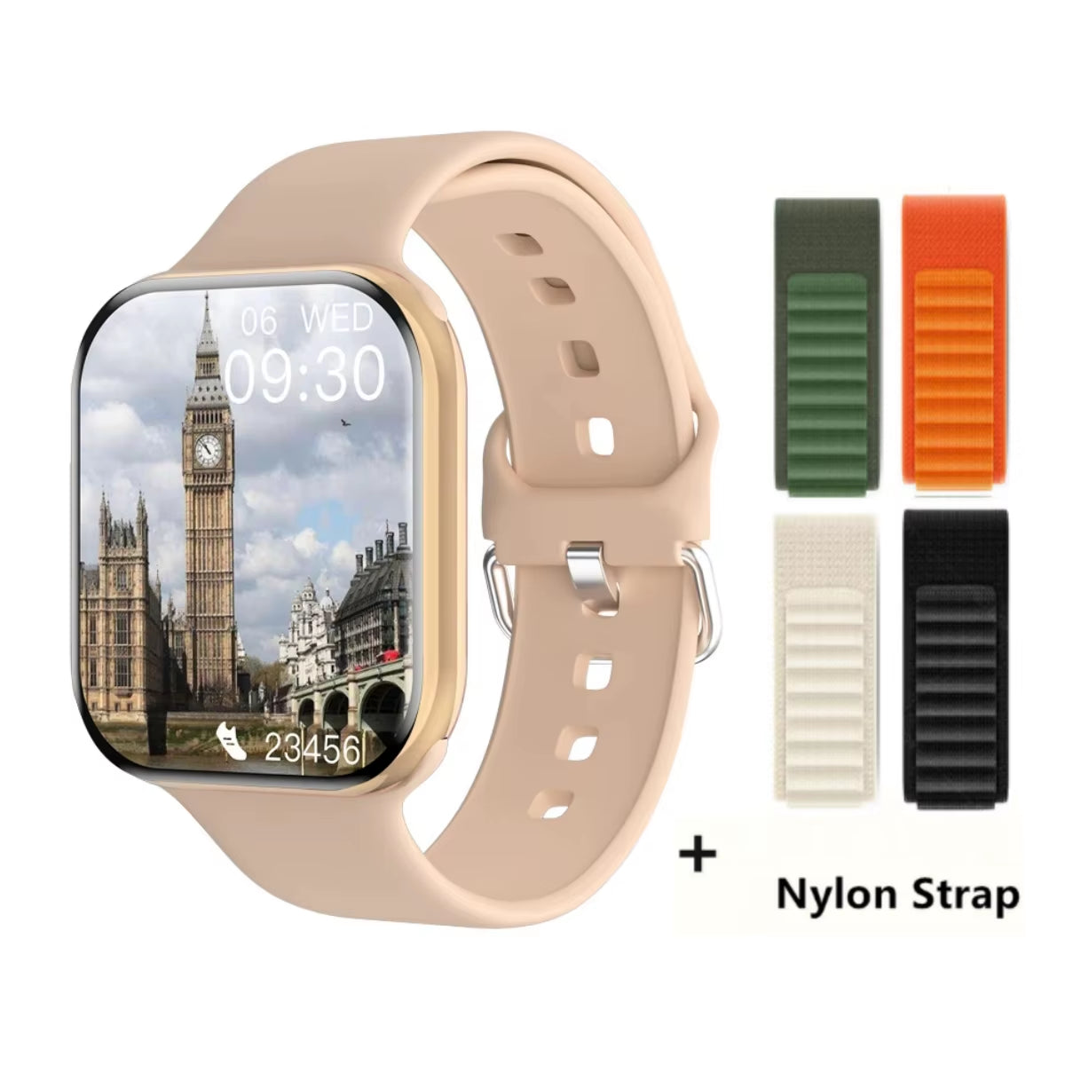 2025 Series 10 Watch 10 GPS Smart Watch Memory Music Video Bluetooth Call Heart Rate Waterproof NFC Smartwatch for Android IOS